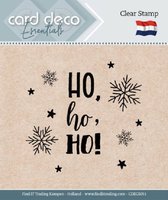 Card Deco Essentials - Clear Stamps - Ho, ho, ho