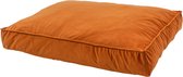 Woefwoef hondenkussen lounge velvet oranje (100X68 CM)