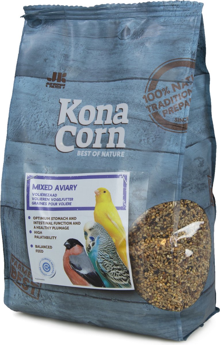 Konacorn Gemengd Volièrezaad | 18 kg Vogelvoer
