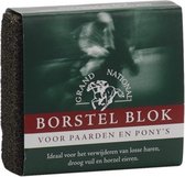 Grand National Huid- en vachtverzorging Borstel Blok - Zwart