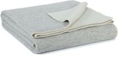 Most - Omkeerbare wollen deken Gray Violet - 200 x 220 cm - grijs-wit