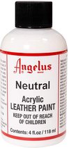 Angelus Leather Acrylic Paint - textielverf voor leren stoffen - acrylbasis - Neutral - 118ml