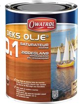 Owatrol Deks Olje D.1 zijdeglans impregneer - 2,5 liter