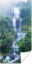 Poster Watervallen in Indonesië - 60x120 cm