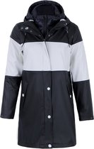 Dingy Weather - Regenjas Emily - Dames - Zwart/Grijs - Maat M