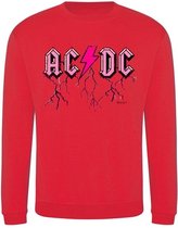 Sweater ACDC pastel - Red (S)