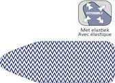 Feligi Strijkplankovertrek-ELASTIEK- XXL -150x58 cm-Electric Blue