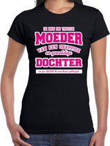 Ik ben de trotse moeder cadeau t-shirt - zwart voor dames - verjaardag / bedankt shirt / moederdag L