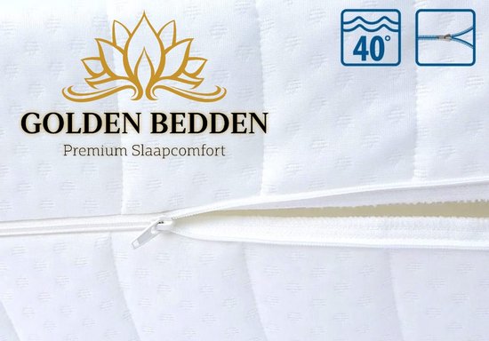 Golden Bedden Koudschuim Matras 90/200/14 HR45 - Kindermatras - Anti-allergische wasbare