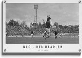 Walljar - NEC - HFC Haarlem '74 - Muurdecoratie - Plexiglas schilderij