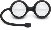 Inner Goddess Glass Pleasure Balls 77g - Black - Balls