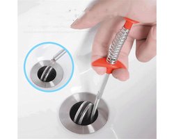 1 stuks Afvoer Relief Tool Drain Snake Haar Auger Klomp Remover Cleaning Tool Flexibele Spoelbak Pijp Unblocker voor Sink Keuken Badkamer Bad