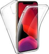 iPhone 13 Hoesje 360 en Screenprotector in 1 - iPhone 13 Case 360 graden Transparant