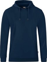 Jako Organic Sweater Met Kap Heren - Marine