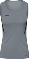 Jako Challenge Tanktop Dames - Steengrijs / Zwart