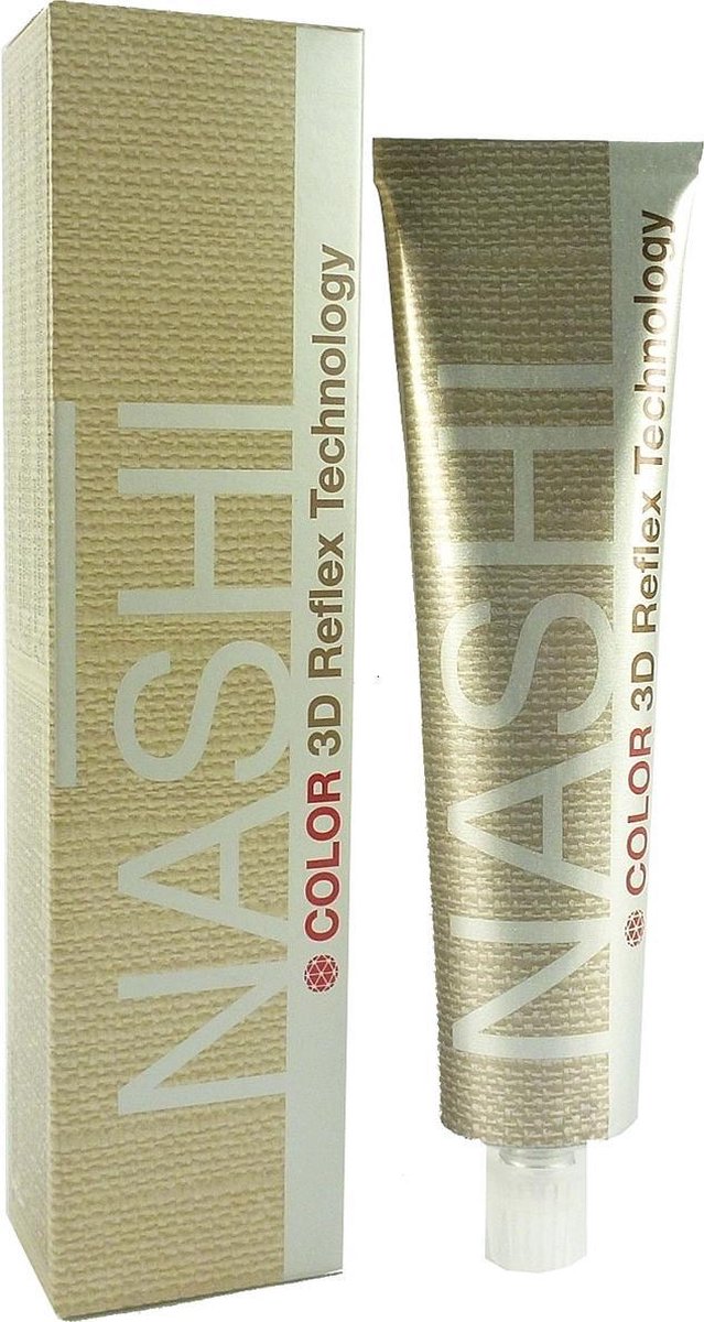 Landoll Nashi Color 3D reflex technology Crème haarkleur permanente kleuring - 06,45 Dark Mahogany Copper Blonde / Dunkelblong Mahagoni Kupfer