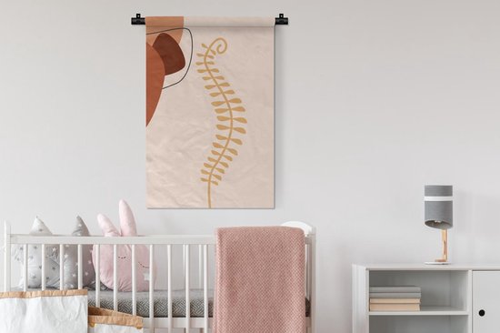 Tapisserie - Tapisserie - Été - Plante - Pastel - 60x90 cm - Tapisserie