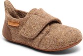 Bisgaard - Pantoffels voor baby's - Casual wool - Bruin - maat 29EU