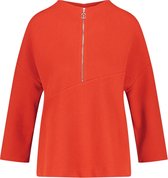 GERRY WEBER Dames Shirt met schipperskraag Terracotta-42