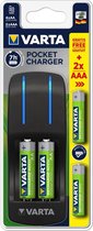 Varta Batterijlader + 4xAA en 2xAAA Batterijen