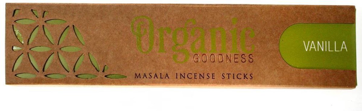 Geurstokjes - Organic vanilla - Paars - Rechthoek - 23x5,2x2cm - India - Sawahasa - Fairtrade