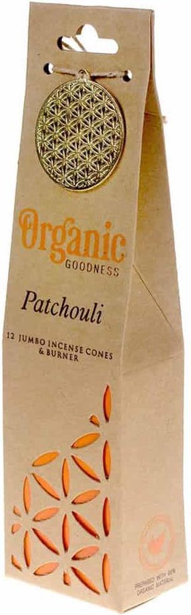 Wierook Kegels Organic Patchouli