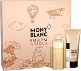 Montblanc Emblem Absolu Eau De Toilette Spray 100ml Set 3 Pieces 2020