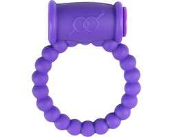 Cockring Met Vibrator - Paars