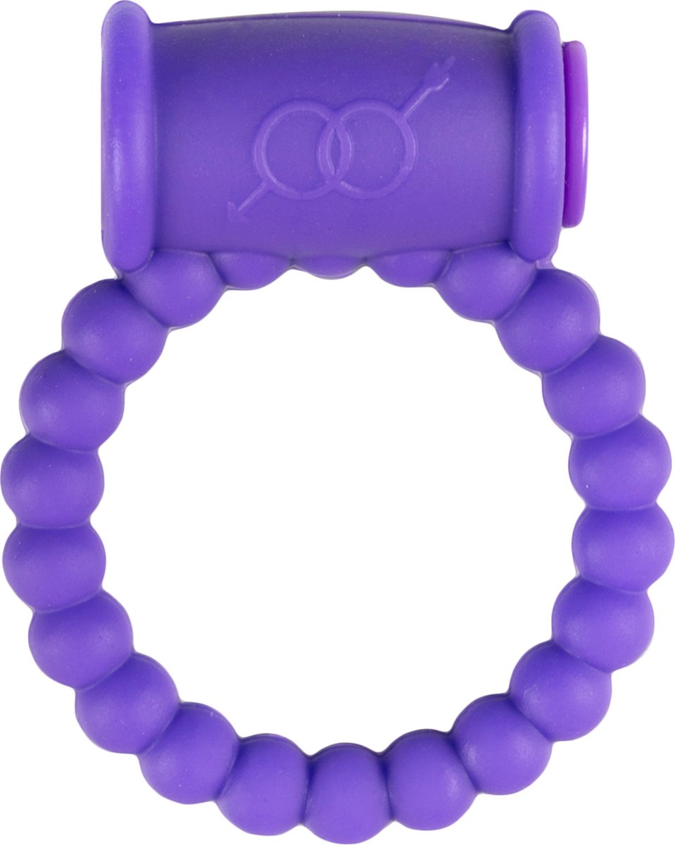 Cockring Met Vibrator - Paars