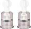 EasyToys - Tepelzuigers Medium - Tepelzuigers Set voor Mannen en Vrouwen - BDSM - Sex Toys voor Vrouwen - Seksspeeltjes - Clitoris Stimulator - 2 stuks - Transparant