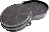 Indesit - Ariston - Hotpoint - Scholtes - afzuigkap koolstoffilter - model C00081379 - set a 2 stuks - koolstof dampkapfilter o.a. geschikt voor afzuigkap HL90, HL 90