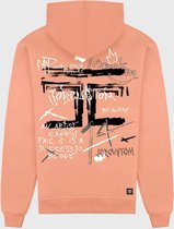 JORCUSTOM Artist Slim Fit Hoodie - Peach - Volwassenen - Maat XL