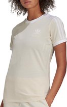 adidas 3-Stripes T-shirt - Vrouwen - creme/wit