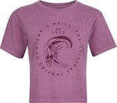 O'Neill T-Shirt Women Beach Wash Ss Berry Conserve Xs - Berry Conserve 100% Katoen Round Neck