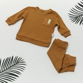 Andywawa Baby Rib Lounge Set, 80/86, Babykleding, Baby Kleding Set, Babykleertjes, Kraamcadeau, Newborn Rib Set, Babycadeau, Geboorte Cadeau, Baby meisjes kleding, Baby jongens kleding