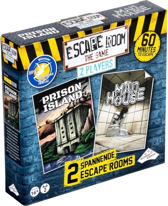 Thumbnail van een extra afbeelding van het spel Uitbreidingsbundel - 3 Stuks - Escape Room - Virtual Reality VR & Mad House & The Break-in