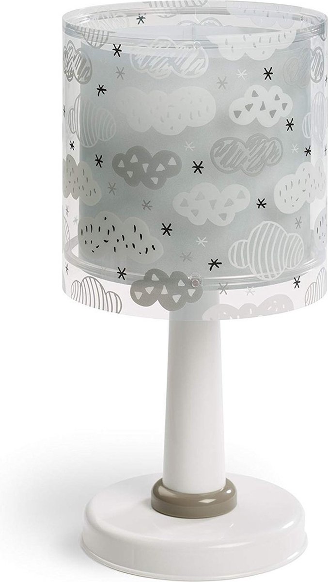 Dalber Clouds - Kinderkamer tafellamp - Grijs