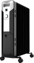 Cecotec - Elektrische verwarming - Kachel - Olieradiator - 9 kamers - Ready Warm 5670 Space - 2000W - Zwart - 3 niveaus