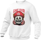 Gamer Kleding - Mario Bros Skull Game Over - Gaming Trui - Streamer