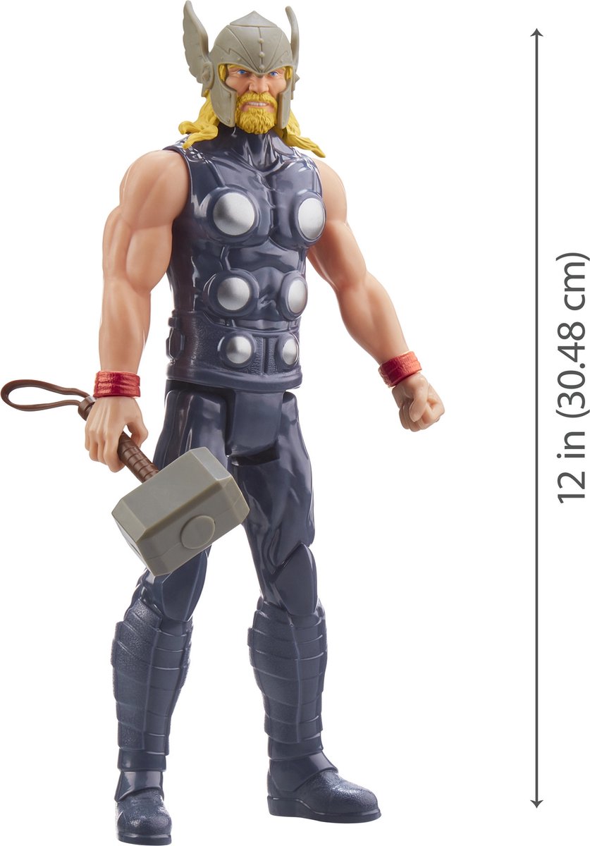 Marvel Avengers Titan Hero - Speelfiguur (30cm) - Thor — afbeelding 9