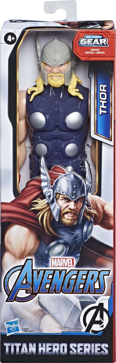 Marvel Avengers Titan Hero - Speelfiguur (30cm) - Thor — afbeelding 2