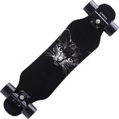 I Wannahave Skateboard - Black Cat - 79 x 20 x 12 - Volwassenen en Kinderen - Max. Draagbaar 150KG