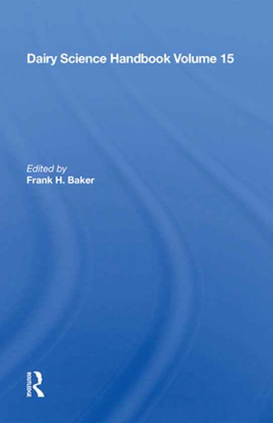 Dairy Science Handbook - cover