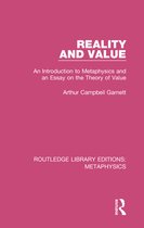 Routledge Library Editions: Metaphysics - Reality and Value