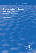 Routledge Revivals - Transformation of Economy as a Real Process