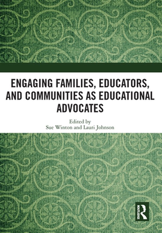 Boek cover Engaging Families, Educators, and Communities as Educational Advocates van  (Onbekend)