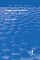 Routledge Revivals - Bringing the Law Back In