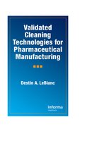 Validated Cleaning Technologies for Pharmaceutical Manufacturing