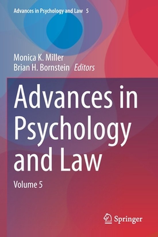 Advances in Psychology and Law - cover