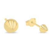 Xoo - Oorbellen - Oorstekers - Oorknoppen - Studs - Stud - Minimalistische oorbellen - 925 zilver - Goud - Gold plated